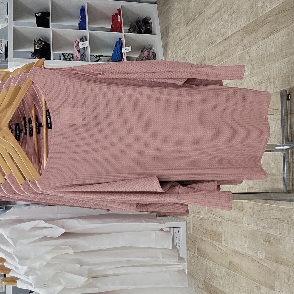 Casual long sleeve (left shoulder out) Blouse.